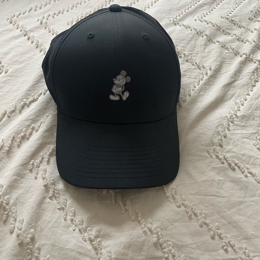 Nike Black Baseball Cap with Mickey Mouse Embroidery